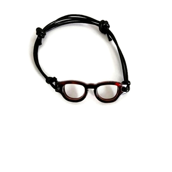 Jewelry - glasses bracelet novelty. adjustable strap